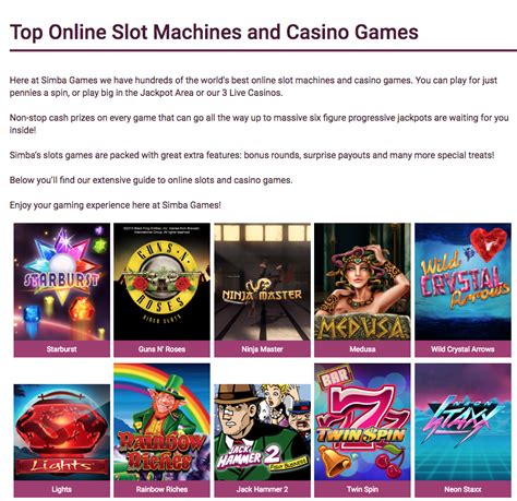 simba games casino coupon code